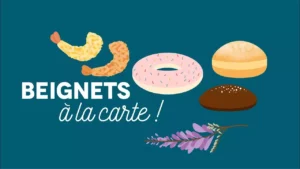 Beignets a la carte émission des carnets gourmands de Julie